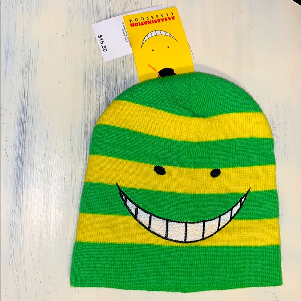 Assassination Classroom beanie (Hot Topic)